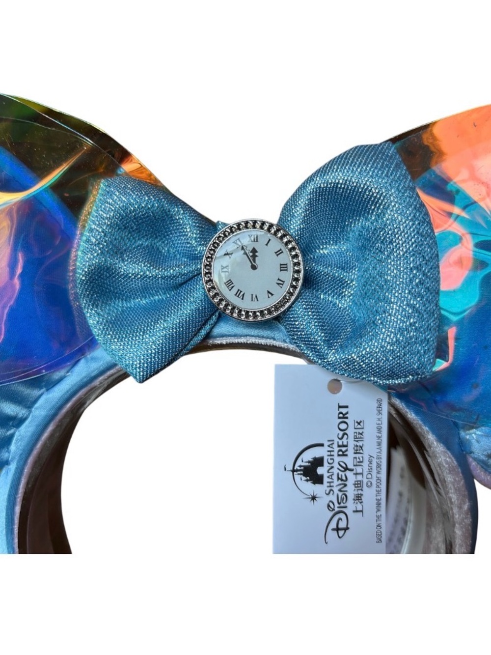 Disney Cinderella Carriage Midnight Clock Minnie Mouse Ears Headband NWT 1 - Picture 6 of 7